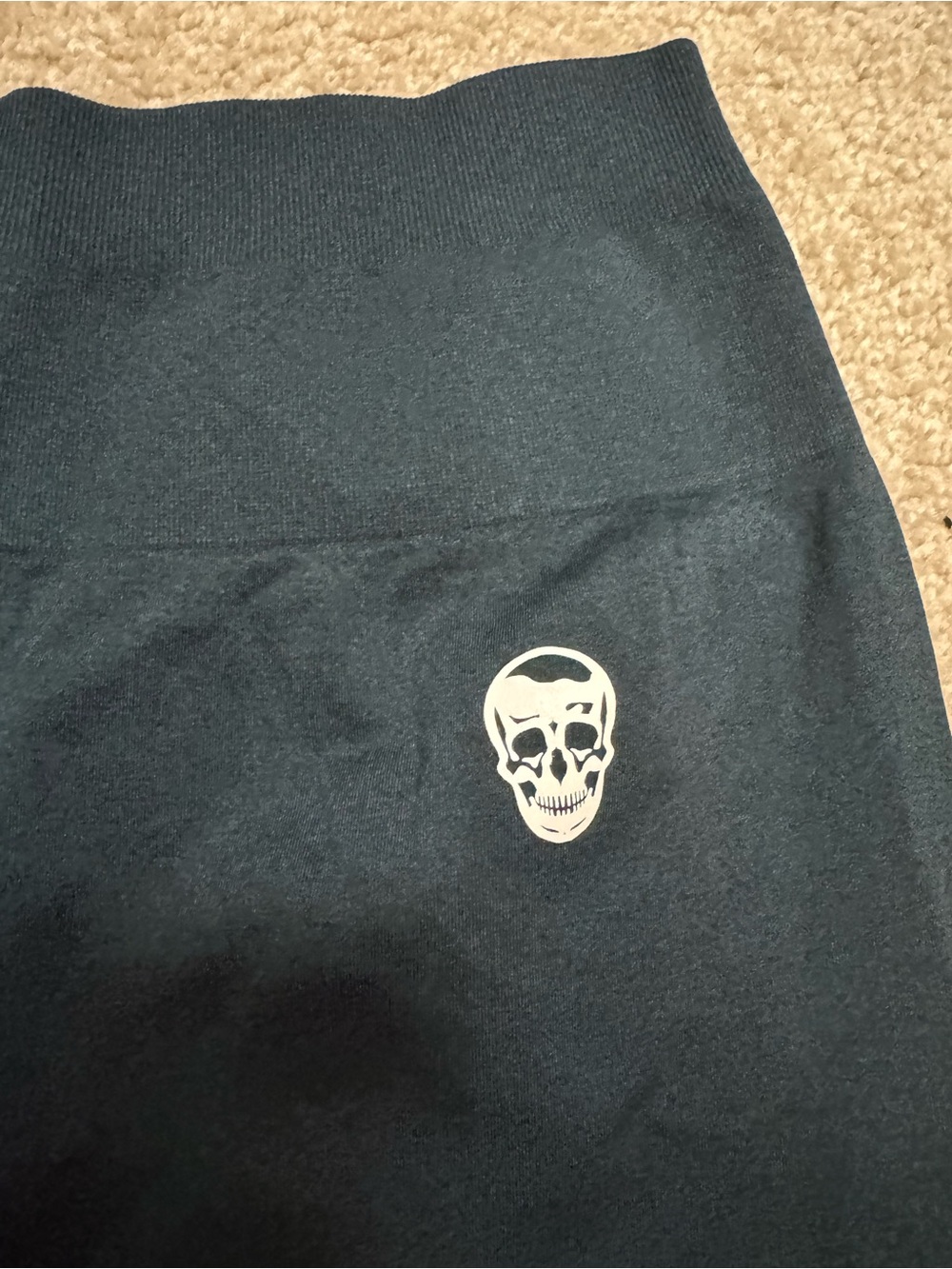 Women’s Black Stretch Leggings - Picture 4 of 6